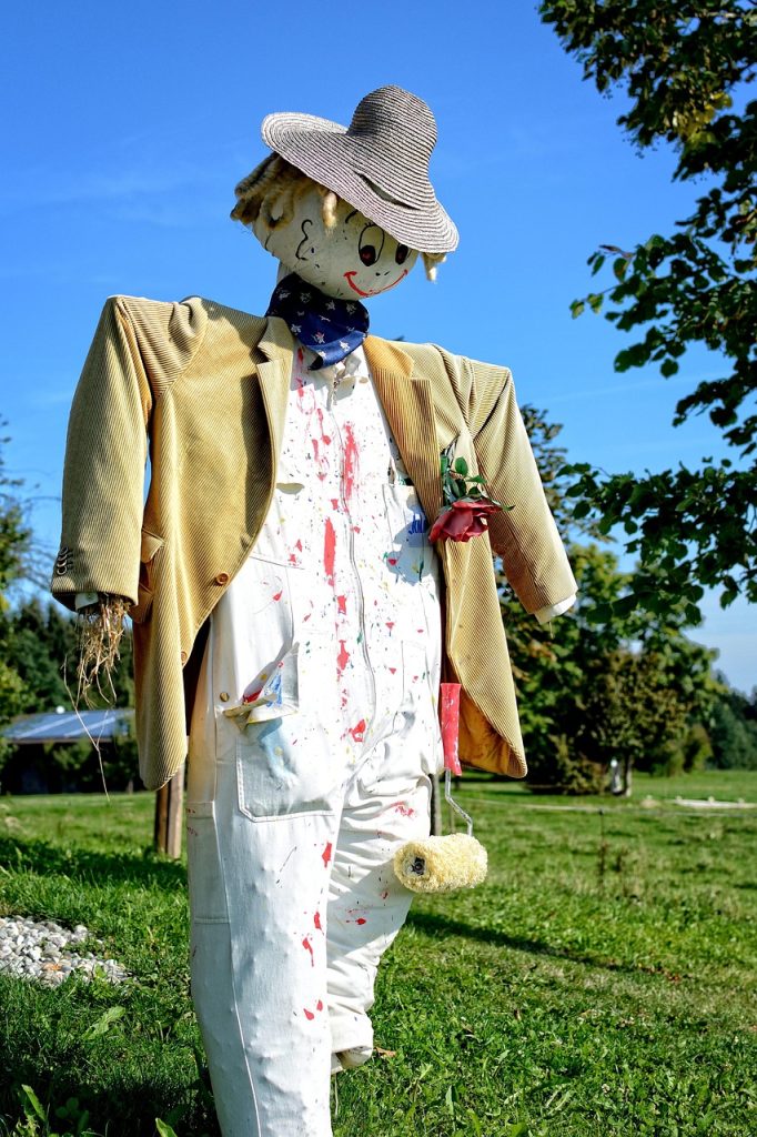 scarecrow, woman of straw, figure, silhouette, human, bird control, bird, field, agriculture, country life, defense, protection, pests, nature, field work, scarecrow, scarecrow, scarecrow, scarecrow, scarecrow